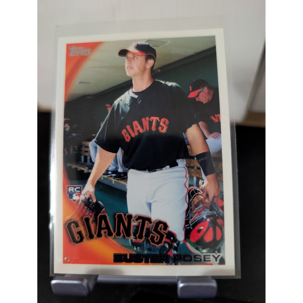 2010 Topps Buster Posey Rookie Card #447 San Francisco Giants RC Catcher